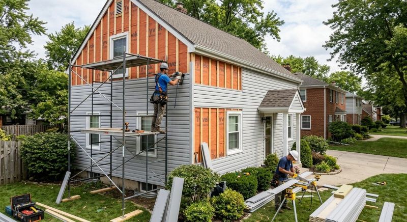 Damaged Siding Replacement in Danbury, CT